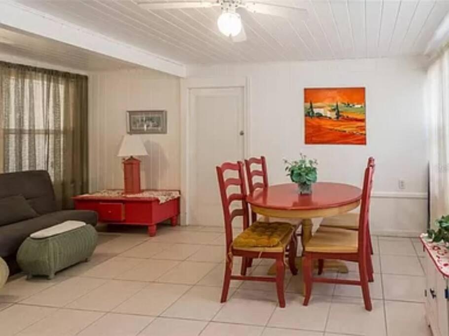 Lovely 1 Bedroom Unit Across From Lido Key Beach Sarasota Eksteriør bilde
